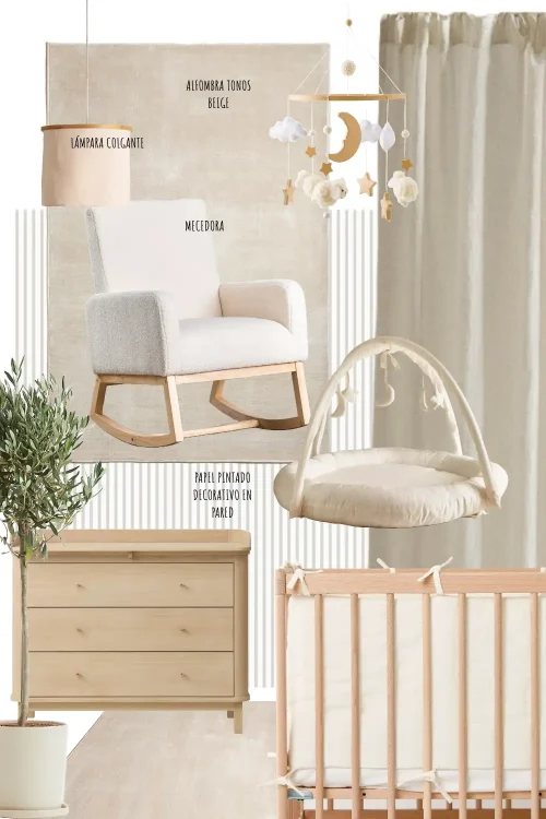moodboard dormitorio bebe
